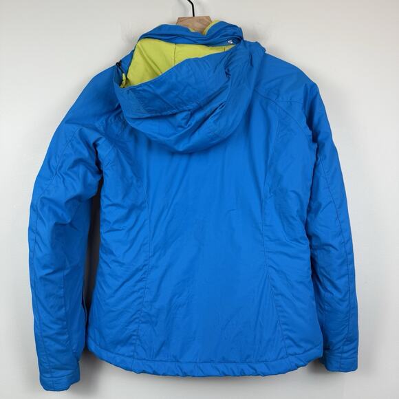 Columbia Ski Jacket Women‎ Small Blue Titanium Omni-Shield Hooded Outdoor - Picture 5 of 8